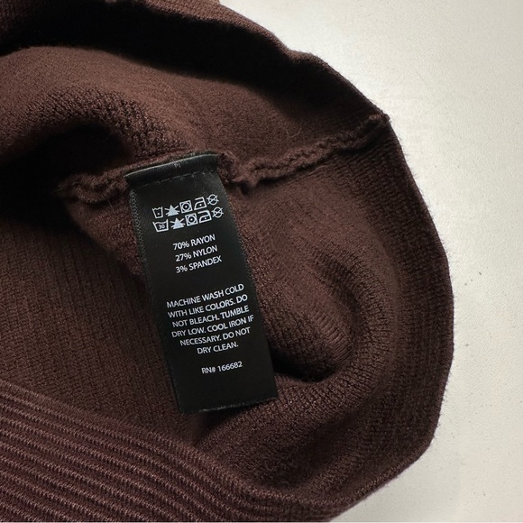 House of Harlow 1960 Brown Ribbed Tank Top Large - Picture 5 of 7